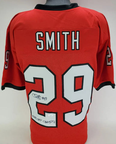 Christopher Smith Signed Georgia Bulldogs Jersey “2022 CFP Champs!” (JSA COA)