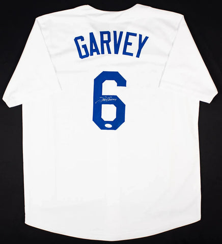 Steve Garvey Signed Los Angeles Dodgers Jersey (JSA COA) 1981 World Series Champ