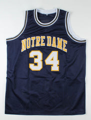 Austin Carr Signed Notre Dame Fighting Irish Jersey (PSA COA)1971 #1 Overall Pk