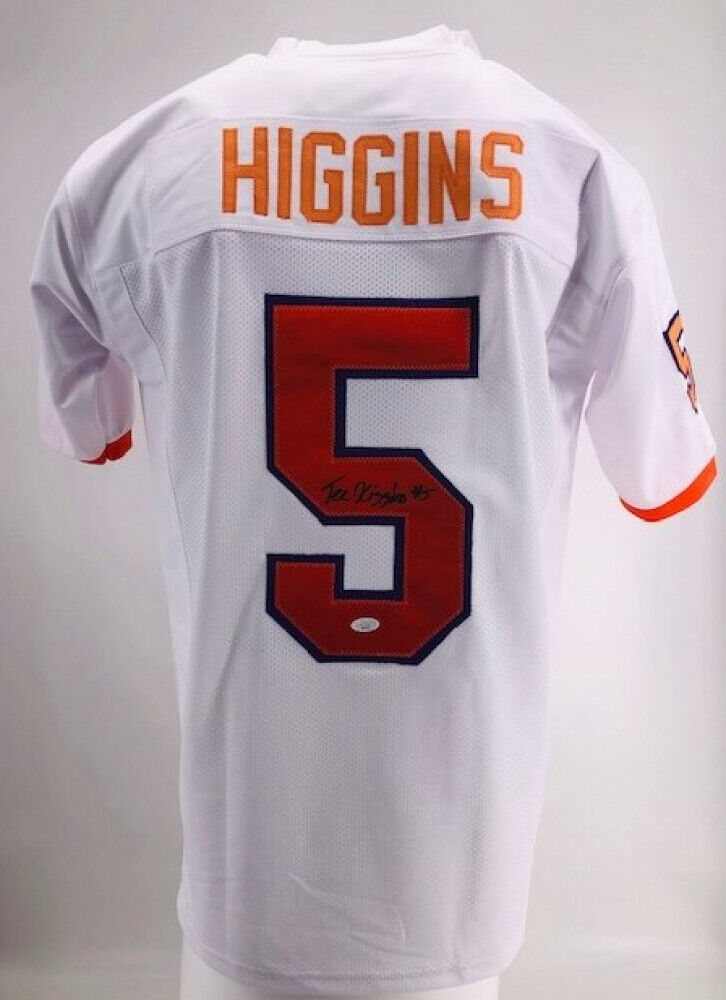 Tee Higgins Signed Clemson Tigers Jersey (JSA COA) Cincy Bengals Wide –