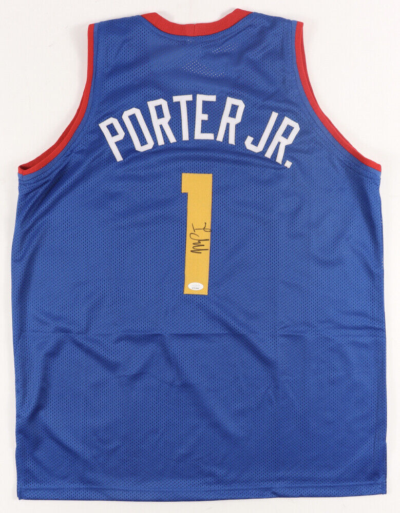 Michael Porter Jr. Signed Nuggets Jersey (JSA COA) #14 Pick/ Denver's 2018 Draft