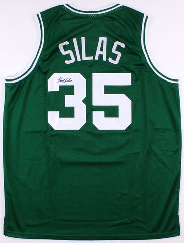 Paul Silas Signed Boston Celtics Jersey (JSA COA) 3×NBA Champion Power Forward