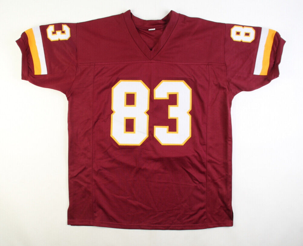 Ricky Sanders Signed Redskins Jersey (JSA) 2xSuper Bowl Champion Wide –