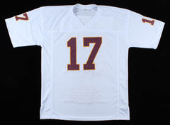 Charlie Ward Signed Career Highlight Stat Jersey Inscribed"93 Heisman" (JSA COA)