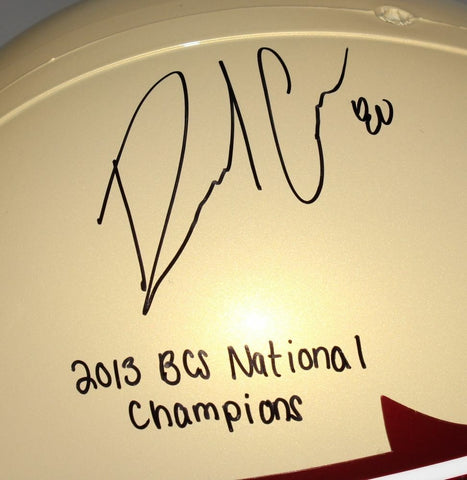 Rashad Greene Signed Florida State Seminoles Full-Size Helmet / 2013 BCS Champs