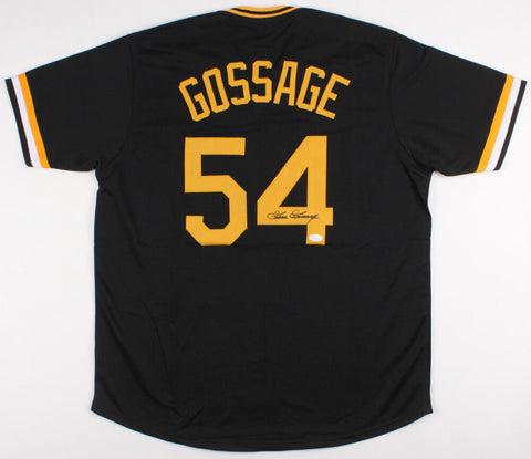 Rich Goose Gossage Signed Pirates Jersey (JSA COA) 9x All Star Relief Pitcher