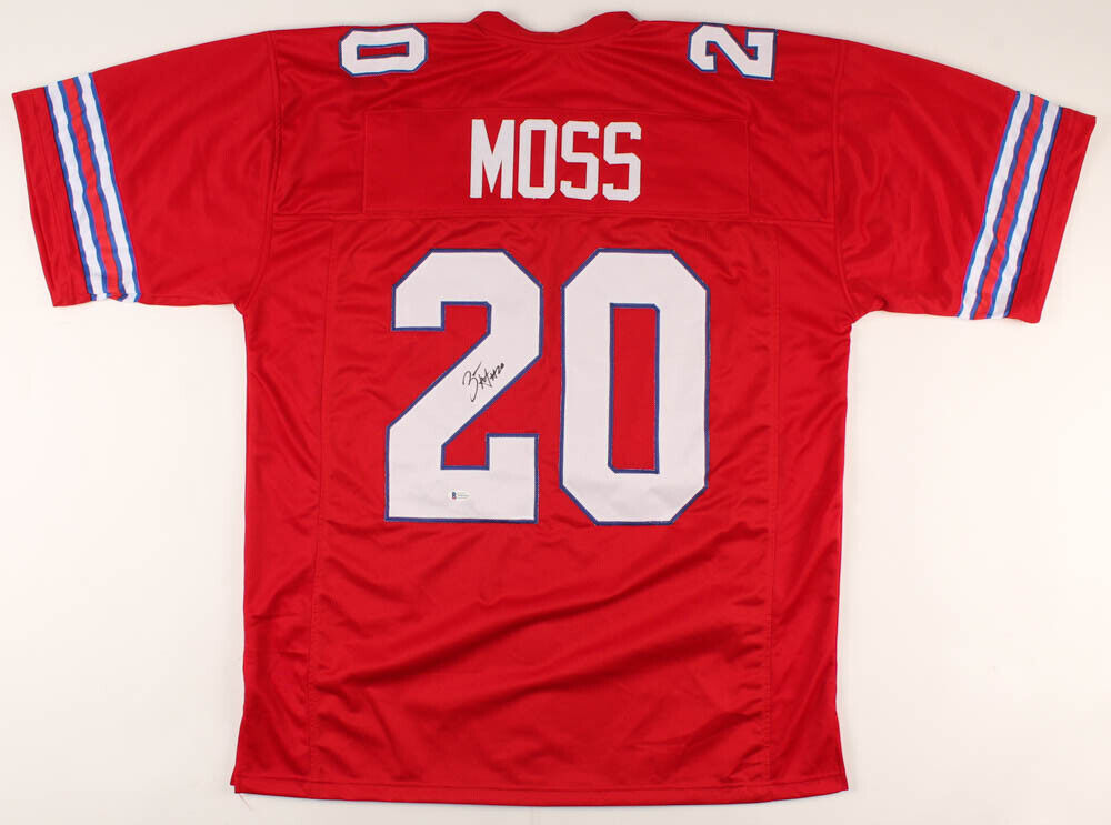 Zack Moss Signed Buffalo Bills Jersey (Beckett COA) 2020 3rd Round