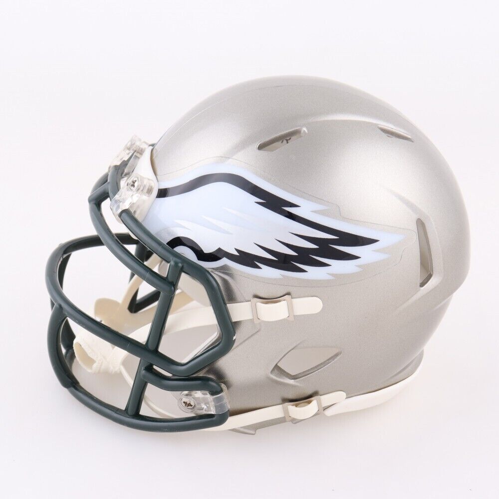 Jordan Davis Signed Philadelphia Eagles Mini Helmet (JSA COA) 2022 1st Round Pck