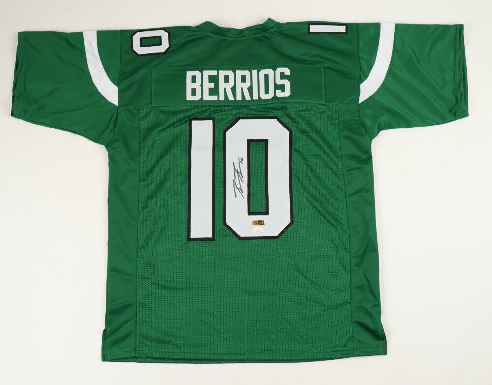 Braxton Berrios Signed New York Jet Jersey (JSA COA) Super Bowl LIII C –