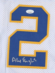 Alex English Signed Denver Nuggets Jersey  (JSA COA) 8x NBA All-Star (1982–1989)