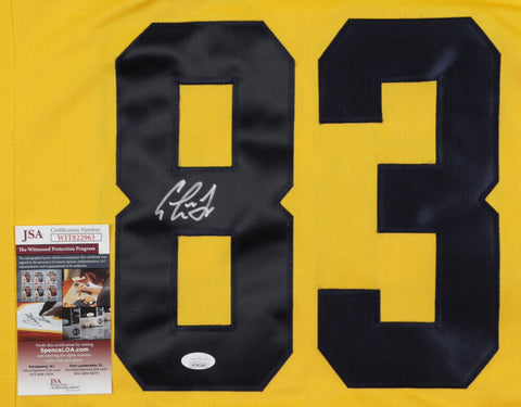 Erick All Signed Michigan Wolverines Throwback Jersey (JSA COA) Senior. T.E