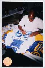 Eric Dickerson Signed Rams Throwback Jersey Inscribed "HOF 99" (JSA COA)