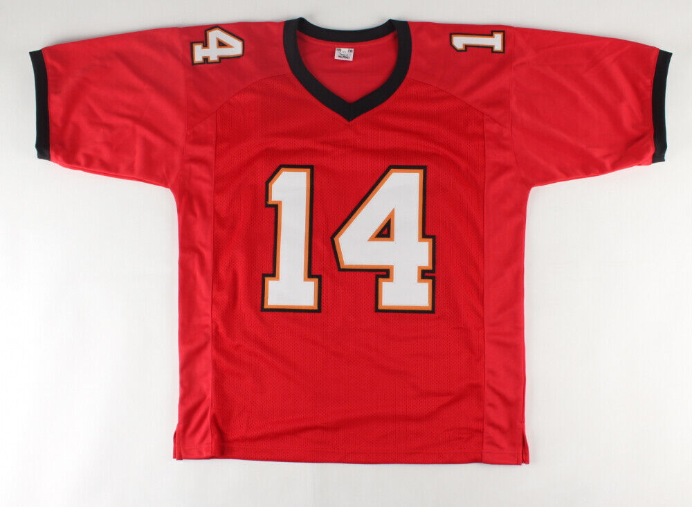 Brad Johnson Signed Tampa Bay Buccaneers Jersey (Beckett Holo) Super Bowl  XXXVII