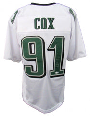 Fletcher Cox Signed Philadelphia Eagle Jersey (Beckett Holo) 4×Pro Bowl / SB LII