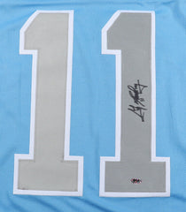 Greg Landry Signed Lions Jersey (RSA Hologram) Detroit Starting QB (1968–1978)