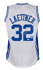 Christian Laettner Signed Duke Blue Devils Jersey (PSA Hologram & Beckett COA)