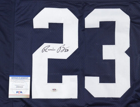 Ronnie Brown Signed Auburn Tigers Jersey (PSA COA) #2 Overall Pk 2005 Dolphins