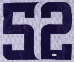 Chad Greenway Signed Minnesota Vikings Jersey (TSE COA) 2xPro Bowl Linebacker