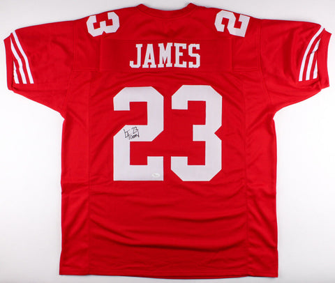 LaMichael James Signed 49ers Jersey (JSA)2× First-team All-American Oregon Ducks