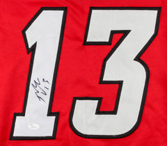 Johnny Gaudreau Signed Flames Jersey (JSA Hologram) Playing career 2014–present
