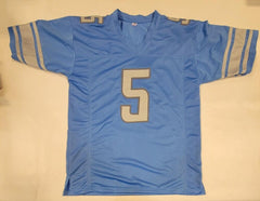 David Montgomery Signed Detroit Lions Jersey (Beckett) Iowa State Running Back