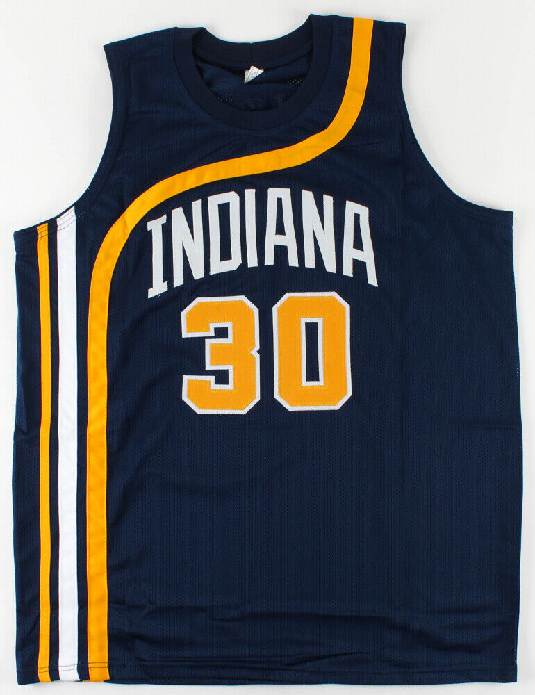 George McGinnis Signed Indiana Pacers Jersey Inscribed HOF 2017 (PSA COA)