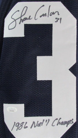 Shane Conlan Signed Penn State Nittany Lions Jersey (JSA COA)"1986 Natl. Champs"