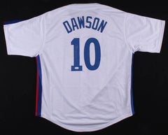 Andre Dawson Signed Montreal Expos Jersey (JSA COA) 1977 NL Rookie of the year