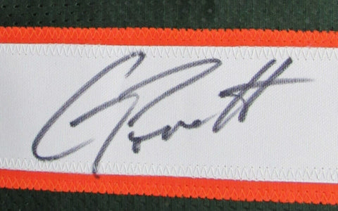 Gino Torretta Signed Miami Hurricanes Jersey (Beckett Holo) 1992 Heisman Trophy