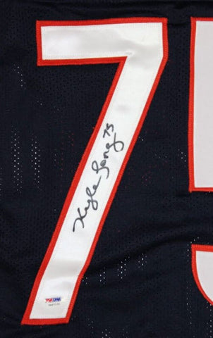 Kyle Long Signed Chicago Bears Jersey (PSA COA) 3× Pro Bowl Guard (2013–2015)