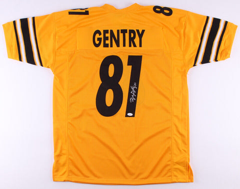 Zach Gentry Signed Pittsburgh Steelers Jersey (TSE Hologram) 2019 5th Round Pick