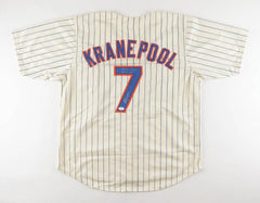 Ed Kranepool Signed New York Jersey "1969 World Champs" and "Miracle Mets" (JSA)