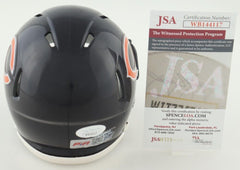 D.J. Moore Signed Bears Speed Mini Helmet (JSA COA) Chicago's #1 Wide Receiver