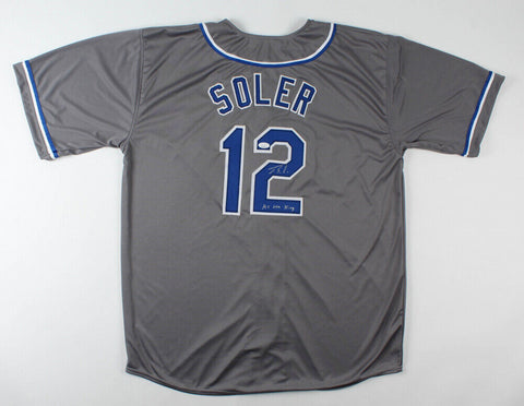 black and blue royals jersey