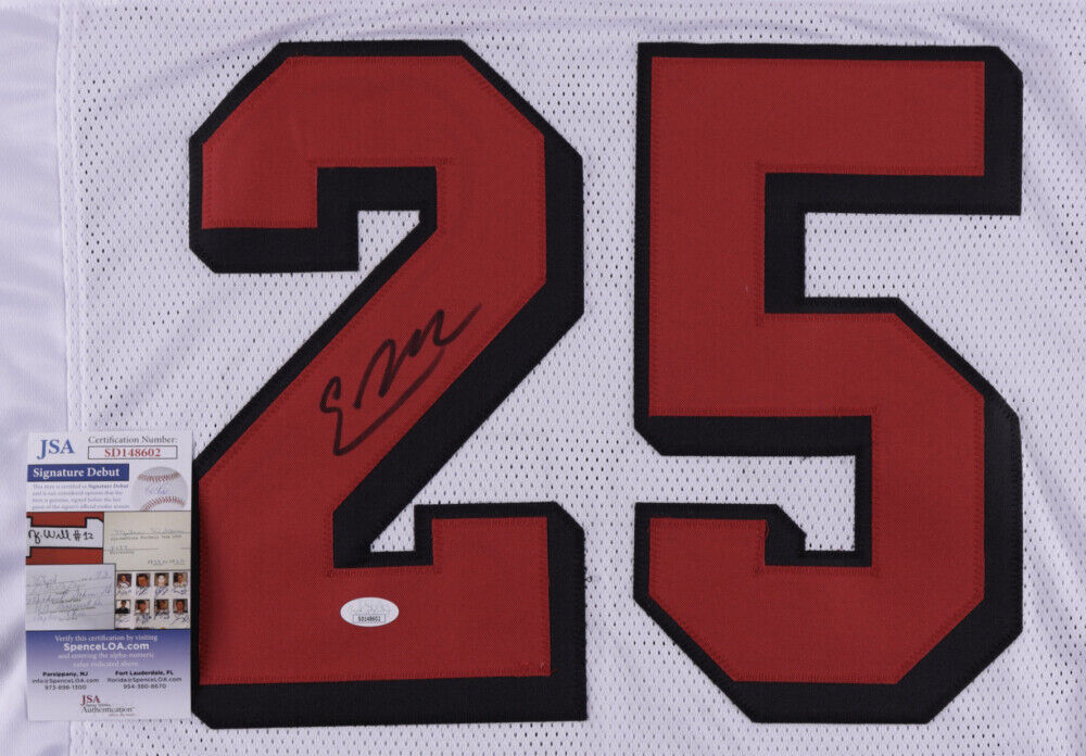 San Francisco 49Ers Elijah Mitchell Autographed Signed Jersey