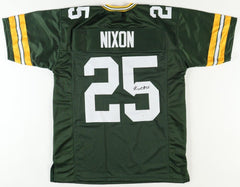 Keisean Nixon Green Bay Packers Jersey Signed (JSA COA) 2022 Kick Return Leader