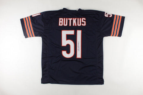 Dick Butkus Signed Chicago Bears Jersey (JSA COA) All Pro Hall of Fame L.B