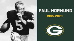 Paul Hornung Signed Packers Career Highlight Stat Jersey Inscribed "HOF '86" PSA