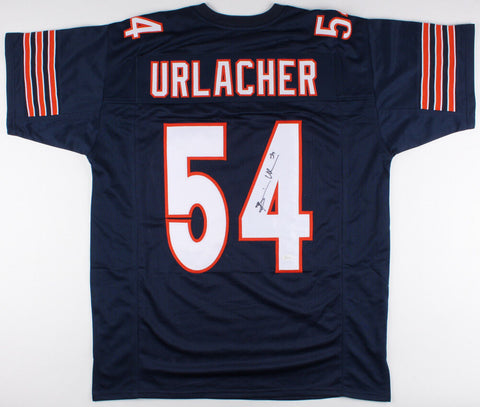 Brian Urlacher Signed Chicago Bears Blue Jersey (JSA Hologram) 8x Pro Bowl L.B.