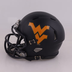 Anthony Becht Signed West VIrginia Mountaineers Speed Mini Helmet (JSA COA)