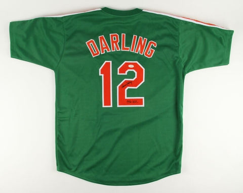 Ron Darling Signed St. Patricks Day Mets Jersey Inscribed "1986 WSC" (JSA Holo)