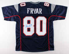 Irving Fryar Signed Patriots Jersey (JSA Hologram) Super Bowl XX Wide Receiver