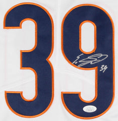 Eddie Jackson Signed Bears Nike Style Jersey (JSA COA) Chicago 2017 4th Rd Pick