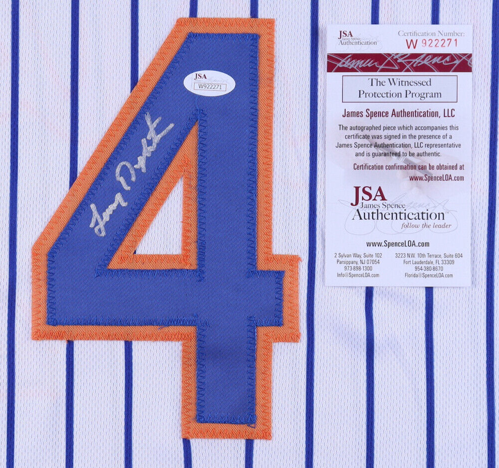 Autograph Warehouse 476822 Lenny Dykstra Autographed Baseball 1986 World  Series, OMLB New York Mets - JSA Authentication Certificate Sweetspot