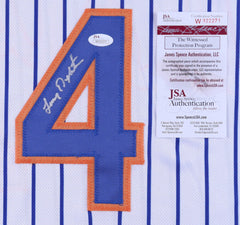 Lenny Dykstra Signed New York Mets Jersey (JSA COA) World Series Champion (1986)