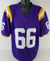 Will Campbell Signed LSU Tigers Purple Jersey (JSA COA) 2nd Year Offensive Line