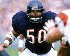 Mike Singletary Signed Chicago Bears Jersey Inscribed "HOF 98" (Beckett COA)