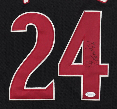 Yasmany Tomas Signed Diamondbacks Majestic Jersey (JSA) Arizona O.F. 2015-2019