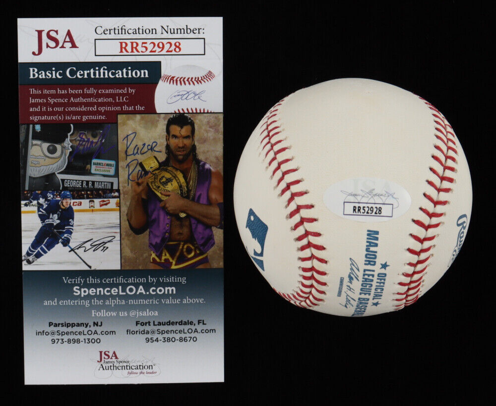 Yogi Berra Signed NY Yankees OML Baseball (JSA COA) Record 13×World Series Champ
