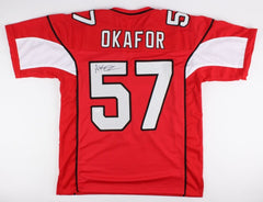 Alex Okafor Signed Cardinals Jersey (JSA) Arizona Linebacker (2013–2016)